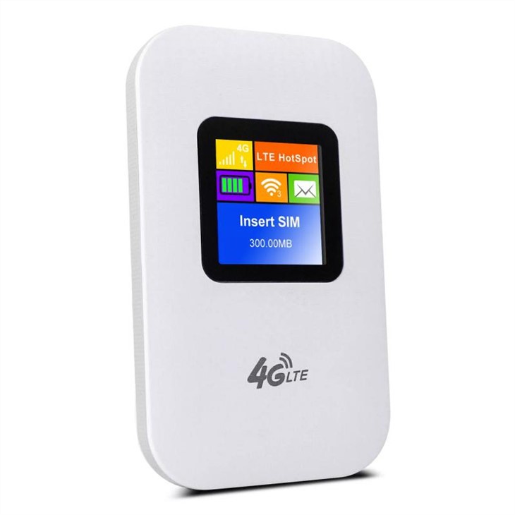 4G LTE usmerjevalnik z LCD zaslonom